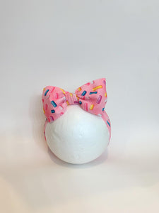 Sprinkles Pink Mini Bow Headwrap