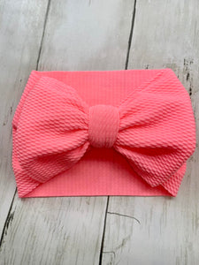 Neon Pink Headwrap