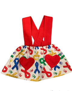 Autism Suspender Skirt