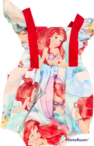 Zaniah mermaid romper